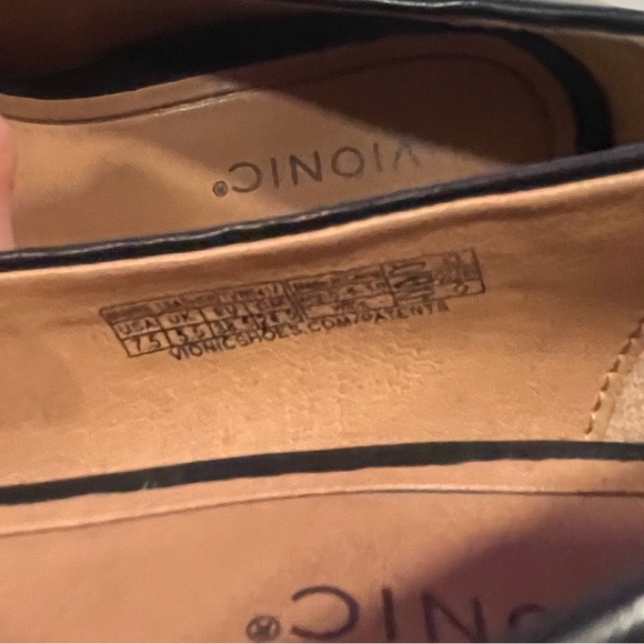 Vionic Minnie Kitten Heel Maryjane Dress Shoes Black Leather Size 7.5 - Picture 7 of 7